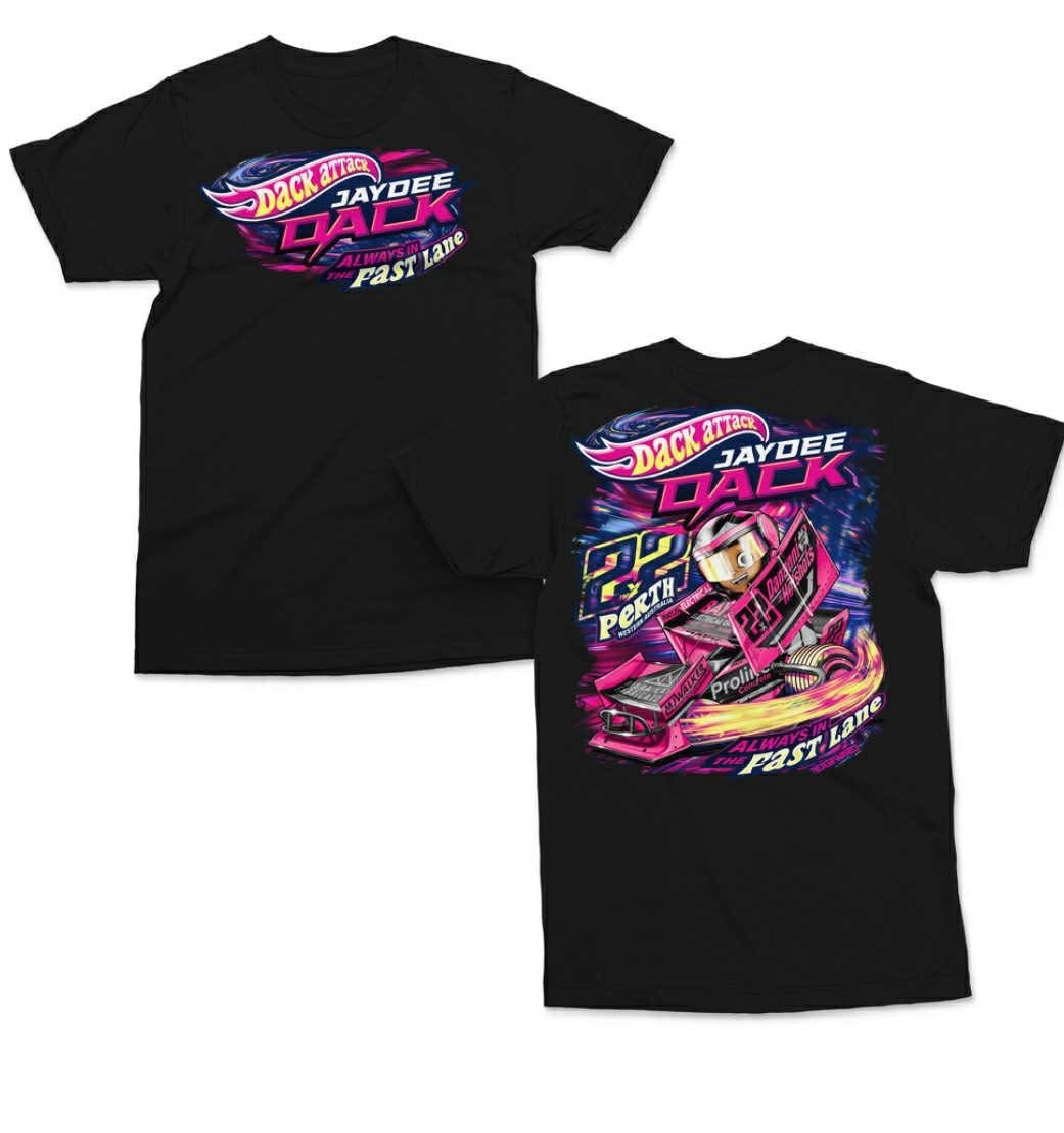 Always in the Fast Lane T-Shirt - Adults - Black