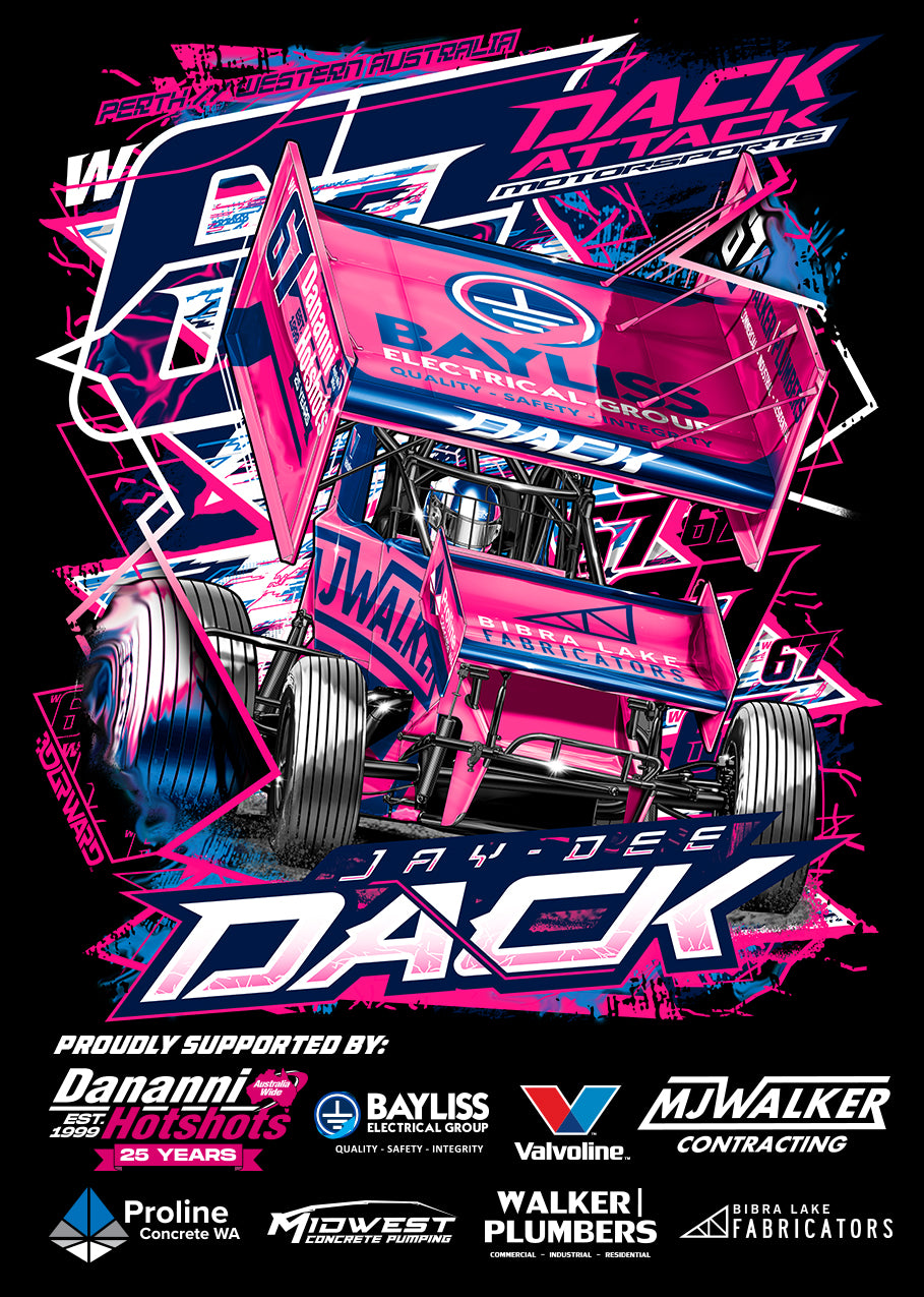 Jay-Dee Dack 24/25 Sprintcar Poster